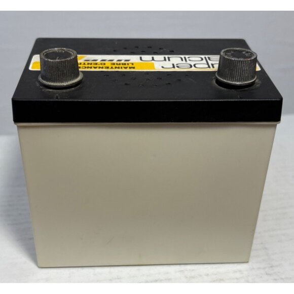 Novelty Radio UAP Battery AM FM Terminals Dials Super Calcium Maintenance-Free - Picture 6 of 10